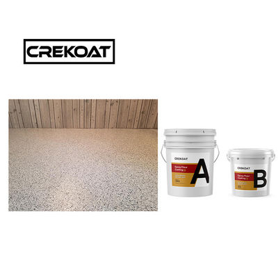 3 mm Revestimiento de piso epoxi resistente al deslizamiento Resina Revestimiento de chapa epoxi de difusión completa