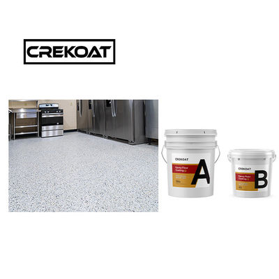 Revestimiento de suelo de resina limpia higiénica Revestimiento de hormigón resistente a los productos químicos