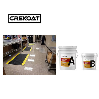 Revestimiento decorativo de piso de resina epoxi con baja concentración de COV de 3 mm de altura