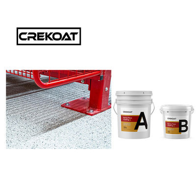 Pintura de pulverización epoxi desespumante de alto brillo revestimientos de suelos resinosos duraderos no tóxicos