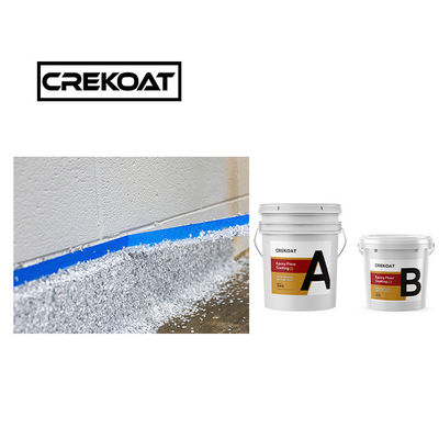 Flake Spray Revestimiento de piso de resina epoxi sin costuras sin burbujas personalizable