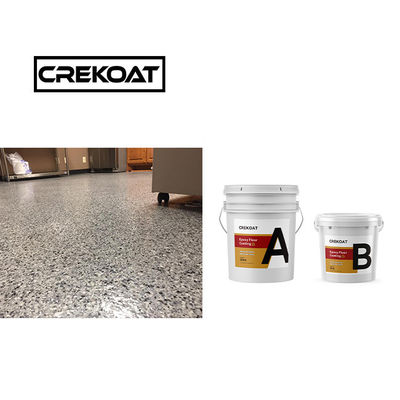 21 Por peso Revestimiento de suelo de resina epoxi sin descamación Revestimiento de resina epoxi de múltiples escamas