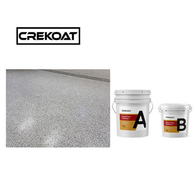 Revestimiento de suelo de resina epoxi sin costura 12 meses de vida útil