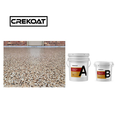 Revestimiento de suelo de poliesparto de rodillos Resistencia al desgaste 100% Sólidos Revestimiento epoxi 3 mm