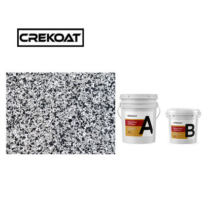 Revestimiento de suelo de poliesparto de rodillos Resistencia al desgaste 100% Sólidos Revestimiento epoxi 3 mm