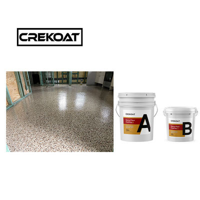 Revestimiento de suelo de resina epoxi sin costura 12 meses de vida útil