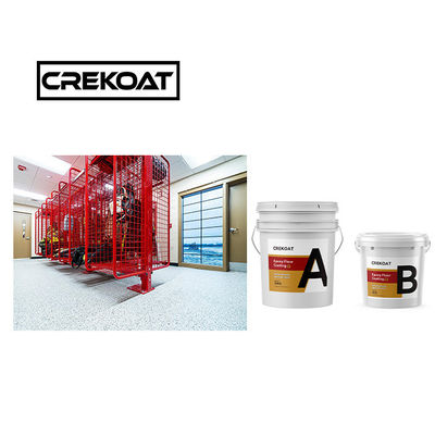 Revestimiento de suelo de poliesparto de rodillos Resistencia al desgaste 100% Sólidos Revestimiento epoxi 3 mm