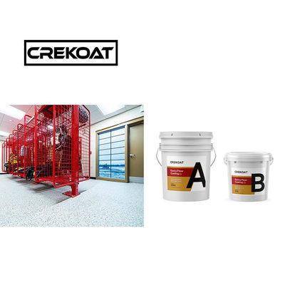 Pintura de pulverización epoxi desespumante de alto brillo revestimientos de suelos resinosos duraderos no tóxicos