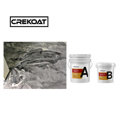 Puro revestimiento de suelo epoxi antiderrapante inodoro de baja viscosidad cero COV