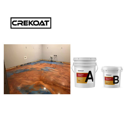 Pigmentos de revestimiento de suelos epoxi metálicos endurecidos no tóxicos pintura epoxi libre de COV