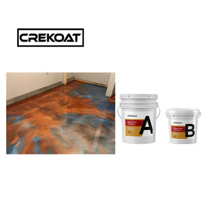 Pintura epoxi libre de VOC con olor bajo 3 mm Revestimiento epoxi resistente al calor