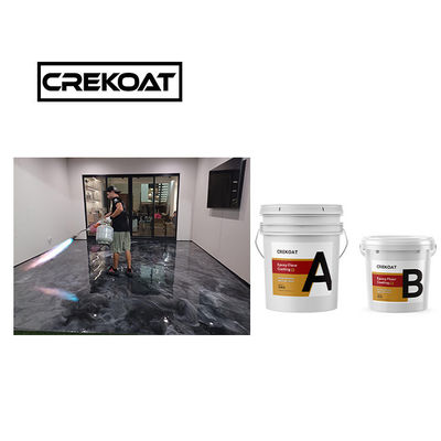 Cobre de suelo epoxi metálico rojo de alta solidez fundido dureza suavizada