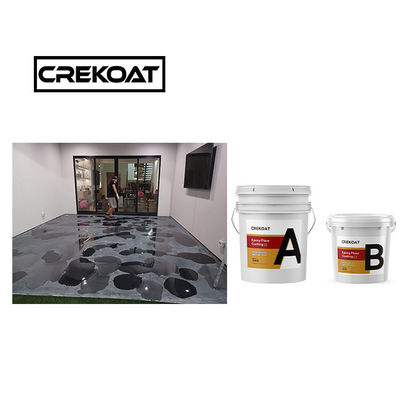 Cobre de suelo epoxi metálico rojo de alta solidez fundido dureza suavizada