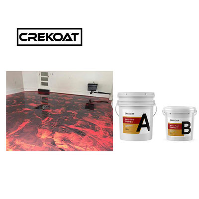 Revestimiento transparente resistente a los rayos UV sin costura / Revestimiento epoxi 3 mm limpiable