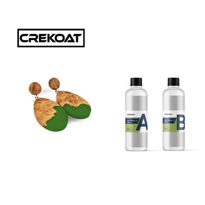 Resina epoxi de baja viscosidad con pelaje transparente amarillento resina transparente resistente al calor