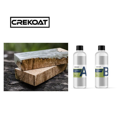 Arte artesanal de alta construcción recubrimiento de resina epoxi 100% sólido resistente a los rayos UV