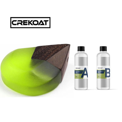 Arte artesanal de alta construcción recubrimiento de resina epoxi 100% sólido resistente a los rayos UV