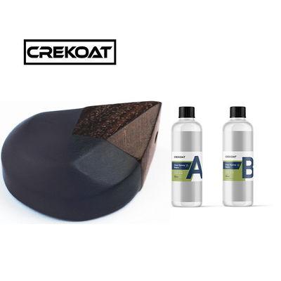 Brillante Vertido profundo, transparente, epoxi rígido, 2 partes, resina transparente, antiamarelamiento para artesanía