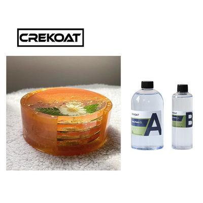 La resistencia que amarillea ULTRAVIOLETA profundamente vierte la resina de epoxy para preservar las flores