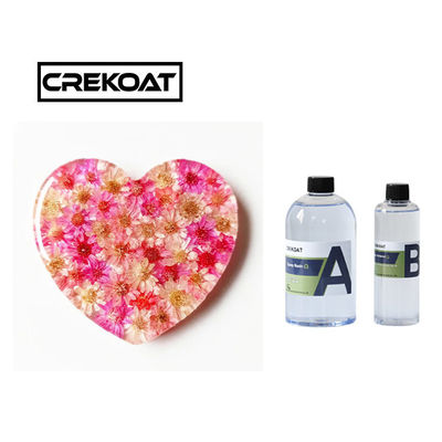 La resistencia que amarillea ULTRAVIOLETA profundamente vierte la resina de epoxy para preservar las flores