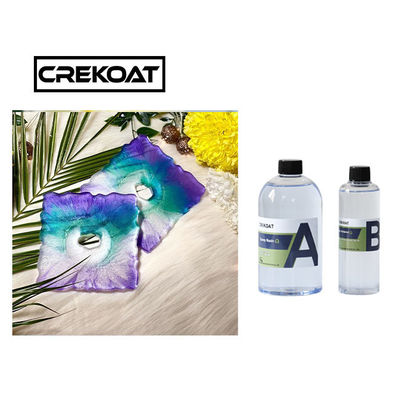 Encimera resistente ULTRAVIOLETA transparente fuerte ultra clara de la resina de epoxy