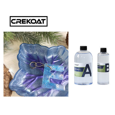 Resina de epoxy clara Crystal Art Resin Kit BPA del alto lustre inodoro seguro libre
