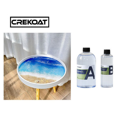 La resina de la joyería de los vasos de Crystal Clear Casting Epoxy Resin moldea hacer la nivelación del uno mismo a mano