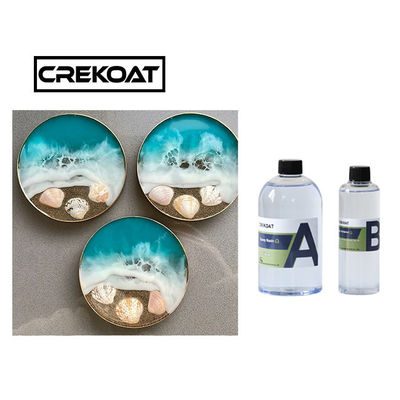 Resina de epoxy clara 1Kg Kit Artwork Tumbler Jewelry Making del bastidor duradero