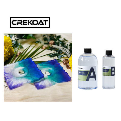 Resina de epoxy clara 1Kg Kit Artwork Tumbler Jewelry Making del bastidor duradero