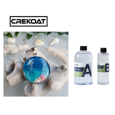Crystal Clear Art Jewelry River presenta la resina de epóxido que el rasguño de la viscosidad baja resiste