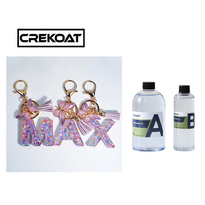 Las manchas resisten la resina de epoxy clara para el bastidor y Art Work de la joyería