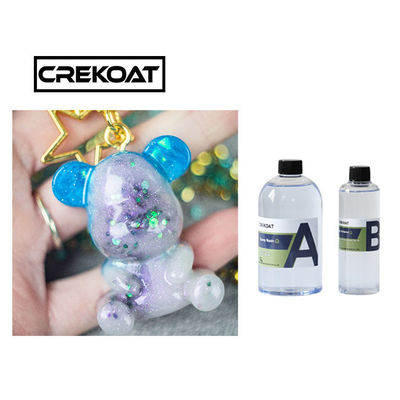 Componente de cristal líquido de Art Clear Epoxy Resin Two de la sobremesa de la alta estructura