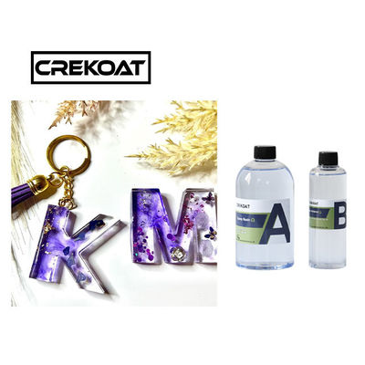 Componente de cristal líquido de Art Clear Epoxy Resin Two de la sobremesa de la alta estructura