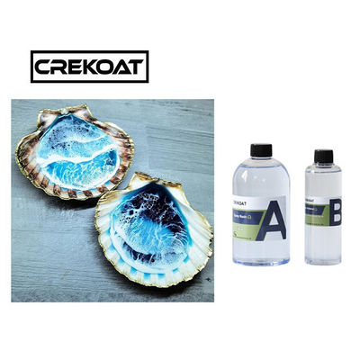 Crystal Clear Epoxy Resin For multiusos que echa alto final del lustre