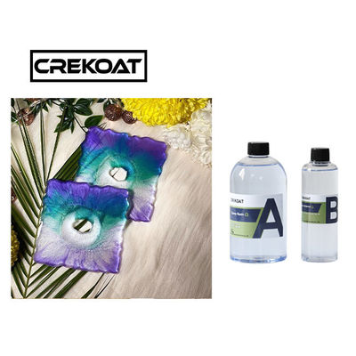 Crystal Epoxy Casting Resin Kit claro para la fabricación de la joyería de los artes