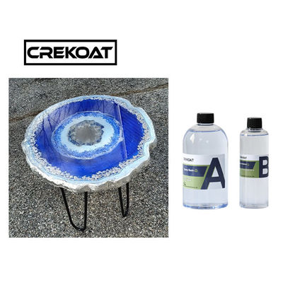 Alta tabla clara dura del río de la joyería de Art Resin Epoxy For Coaster del lustre