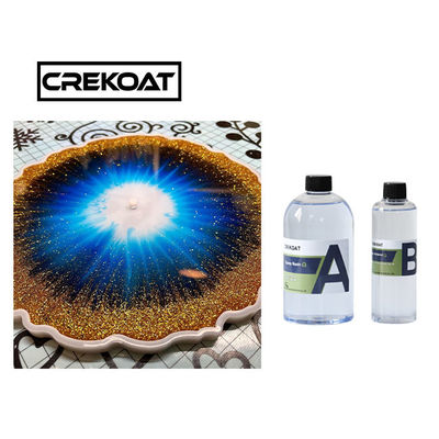 Alta tabla clara dura del río de la joyería de Art Resin Epoxy For Coaster del lustre