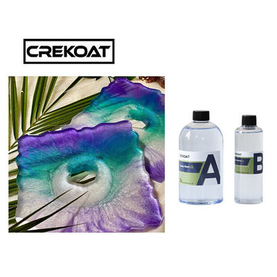 Resistente ULTRAVIOLETA claro de Kit Non Toxic de la resina de epoxy del abrigo brillante grueso