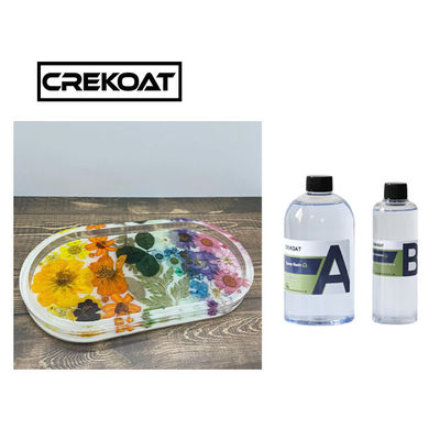 Resistente ULTRAVIOLETA claro de Kit Non Toxic de la resina de epoxy del abrigo brillante grueso