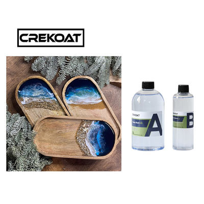 La resina de epoxy clara del lanzamiento excelente del aire para el río presenta la madera profunda de los moldes