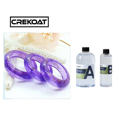 2 porciones de la categoría alimenticia de resina de Crystal Clear Casting Epoxy Art no inflamable