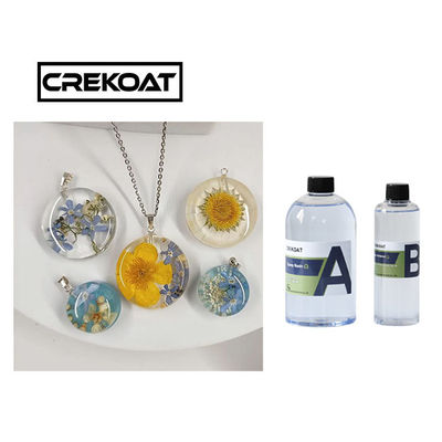 2 porciones de la categoría alimenticia de resina de Crystal Clear Casting Epoxy Art no inflamable