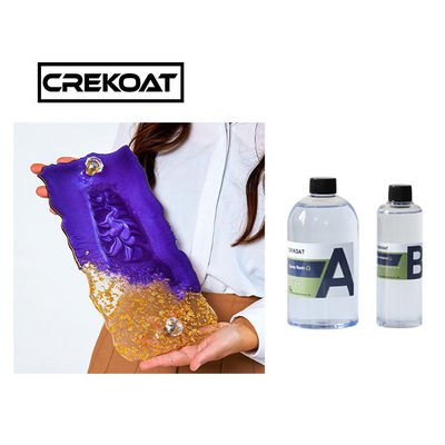 Alto uno mismo del lustre que nivela la sobremesa de la joyería de Crystal Clear Epoxy Resin For