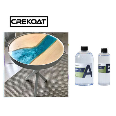 Alto uno mismo del lustre que nivela la sobremesa de la joyería de Crystal Clear Epoxy Resin For