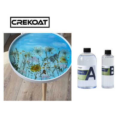 Resistencia ULTRAVIOLETA de Crystal Clear Super Gloss Epoxy Art Casting Resin