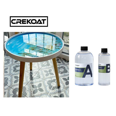 El alto lustre de 2 componentes claramente echó la resina de epoxy para Art Bar Tables Tumbler