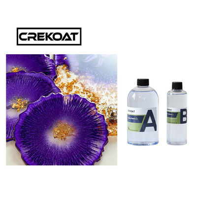 El alto lustre de 2 componentes claramente echó la resina de epoxy para Art Bar Tables Tumbler