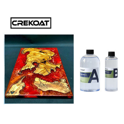 Resina de epoxy clara segura de la comida para la madera de lanzamiento Art Crafts Resists Yellowing