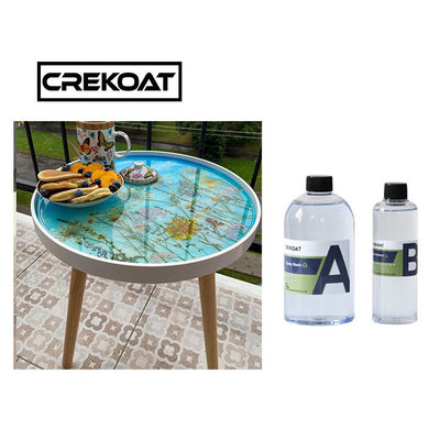 Resina de epoxy clara segura de la comida para la madera de lanzamiento Art Crafts Resists Yellowing