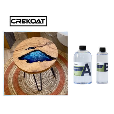 Resina de epoxy clara segura de la comida para la madera de lanzamiento Art Crafts Resists Yellowing